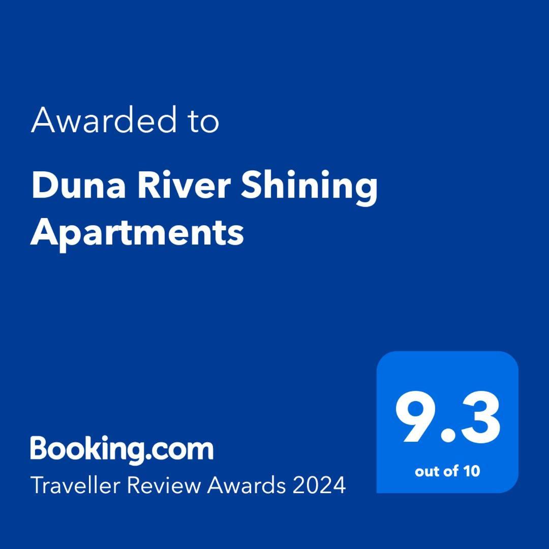 Duna River Shining Apartments Budapest Bagian luar foto